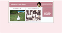 Desktop Screenshot of isabellagoli.com